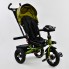Детский трехколесный велосипед Best Trike 6088 F - 3110 Поворотное сидение Пульт Сумка для мелочей Зеленый