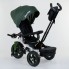 Детский трехколесный велосипед Best Trike 9500 - 2265 музыкальная панел Ремень безопасности Поворотное сиденье Белый с зеленым