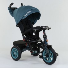 Детский трехколесный велосипед Best Trike 9500 - 7474 музыкальная панел Ремень безопасности Поворотное сиденье Синий