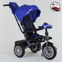 Детский трехколесный велосипед Best Trike 9288 В - 3105 музыкальная панел Ремень безопасности Страховочный бампер Сини