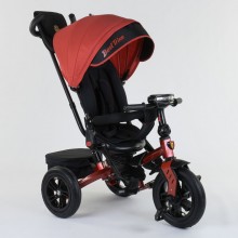 Детский трехколесный велосипед Best Trike 9500 - 9172 музыкальная панел Ремень безопасности Поворотное сиденье Красный