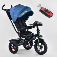 Детский трехколесный велосипед Best Trike 6088 F - 6191 Поворотное сиденье Пульт Синий