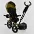 Детский трехколесный велосипед Best Trike 6088 F - 3110 Поворотное сидение Пульт Сумка для мелочей Зеленый