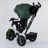 Детский трехколесный велосипед Best Trike 9500 - 2265 музыкальная панел Ремень безопасности Поворотное сиденье Белый с зеленым