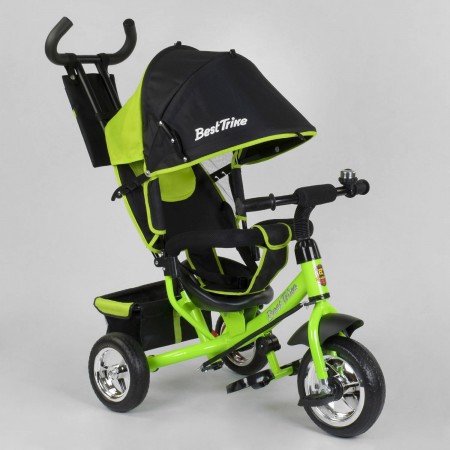 Детский трехколесный велосипед Best Trike 6588 - 13-260 с ремнем безопасности Салатовый  