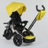 Детский трехколесный велосипед Best Trike 4490 - 3948 пульт включения звука и света Желтый