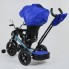 Детский трехколесный велосипед Best Trike 4490 - 2761 пульт включения звука и свет Синий