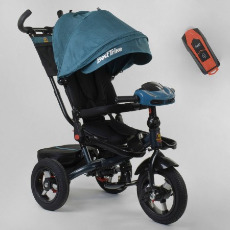 Детский трехколесный велосипед Best Trike 6088 F - 02-940 музыкальная панель c USB Синий