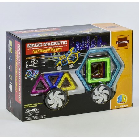 Магнитный конструктор Magic Magnetic JH 6866 (29 деталей)
