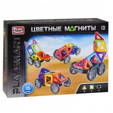 Магнитний конструктор Play Smart 2426 (16 деталі)