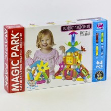 Магнитный конструктор Magic Park QF 8117 Е, 64 детали