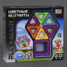Магнитный конструктор Play Smart 2425 (14 деталей)