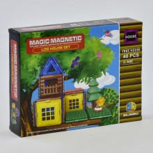 Магнитный конструктор Magic Magnetic JH 8863 "Домик на дереве", 40 деталей