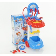 Игровой набор BONUI 661-170 Тележка с медицинскими инструментами