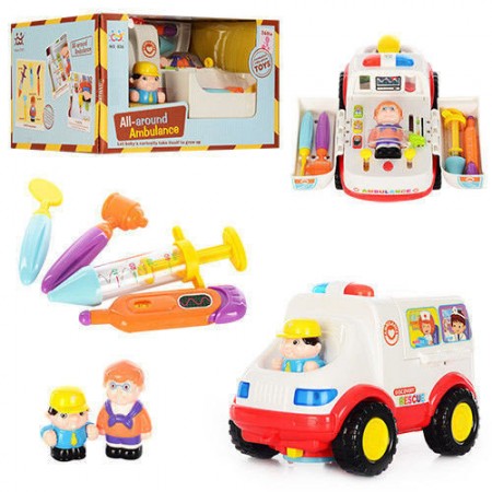 Игровой набор OlaBaby 836 "Скорая помощь" машинка 
