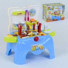 Игровой набор Барбекю BBQ 668-33 Световые звуковые эффекты 36 деталей