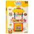 Набор магазин Kids Toys  36778-111 "Фаст-фуд" с набором посуды и сладостей на липучках 35 элементов Желтый