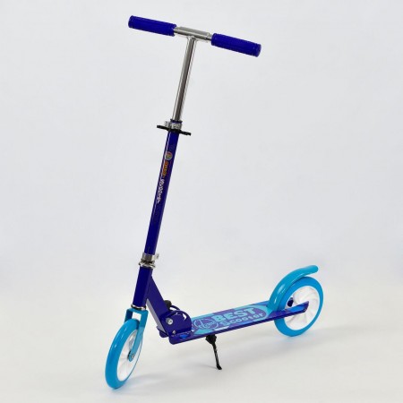 Самокат Best Scooter 109 N двухколесный. Алюминиевый, полиуретановые колеса. Складная рама. Синий (109 N-А)
