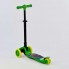 Самокат Best Scooter С 37200. Складной руль с фарой, четыре колеса со светом из полиуретана. (37200А)