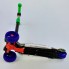 Самокат Best Scooter UL - 55077 S трехколесный. Колеса из полиуретана. Подсветка колес и платформы. (55077 S -А) 