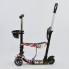 Самокат Best Scooter 68990  трехколесный 5в1. С родительской ручкой, сидением.  Черный (68990А) 