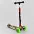 Самокат Best Scooter UL - 88119 S трехколесный. Колеса из полиуретана. Подсветка колес и платформы. (88119 S -А)  