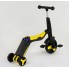 Самокат Best Scooter JT 10993 3 в 1 триколісний З підсвічуванням і музикою 8 мелодій Жовтий (10993A)