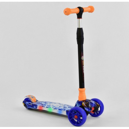 Самокат Best Scooter UL - 97336 S  трехколесный. Колеса полиуретановые. Подсветка колес и платформы. (97336 S-А)
