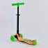 Самокат Best Scooter С 40100. Складной руль с фарой, четыре колеса со светом из полиуретана. (40100А)