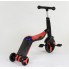 Cамокат Best Scooter JT 28288 3в1 триколісний Самокат - беговел - велосипед З підсвічуванням і музикою 8 мелодій Червоний (28288A)