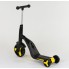 Самокат Best Scooter JT 10993 3 в 1 триколісний З підсвічуванням і музикою 8 мелодій Жовтий (10993A)
