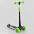 Самокат Best Scooter UL - 33877 S трехколесный. Колеса из полиуретана. Подсветка колес и платформы. (33877 S -А)
