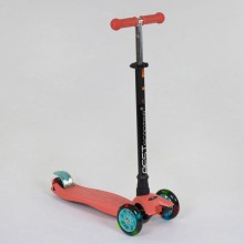 Самокат триколісний Best Scooter MAXI 466-113 / А 24439 Зємне кермо Колеса поліуретан Теракотовий