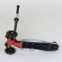 Самокат триколісний Best Scooter MAXI А 24642 / 779-1386 Колеса PU світяться Графіті чорний