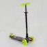 Самокат триколісний Best Scooter MAXI А 25470 / 779-1325 Колеса PU світяться Графіті салатовий
