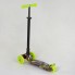 Самокат триколісний Best Scooter MAXI А 25470 / 779-1325 Колеса PU світяться Графіті салатовий
