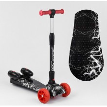 Самокат триколісний Best Scooter MAXI 80542 з парогенератором і музикою Блискавка