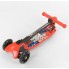 Самокат триколісний Best Scooter 49886 Складаний кермо з ліхтариком Колеса PU зі світлом Червоний