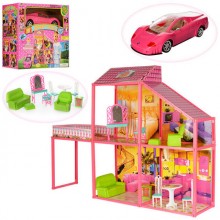 Кукольный домик Shifeng Toys 6981 Мебель Машина