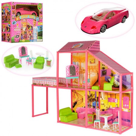 Кукольный домик Shifeng Toys 6981 Мебель Машина