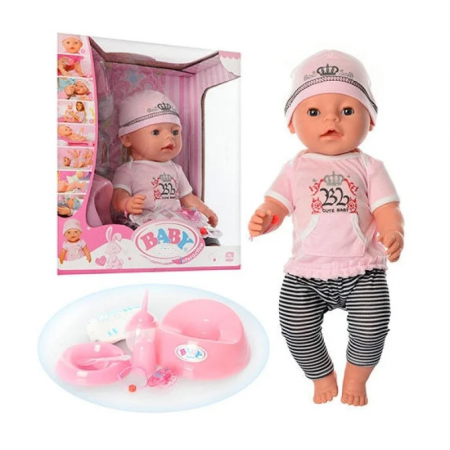 Кукла пупс Baby B010 D многофункциональный