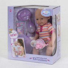 Лялька пупс Warm Baby WZJ 030-535 функціональний (13 функцій) на батарейках
