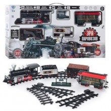 Детская железная дорога Limo Toy 701831 R/ YY 127 "Эра паровозов" Звуковые и световые эффекты Длина пути 650 см