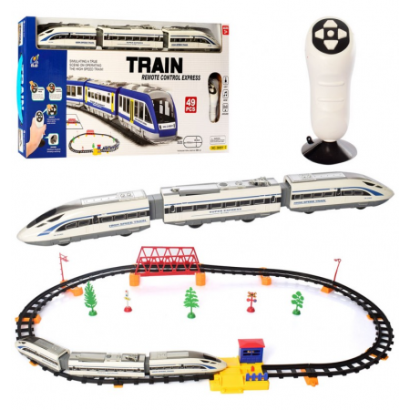 Детская железная дорога A-Toys 2805Y-2 Управляется с пульта Длина путей 264 см