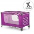 Манеж детский El Camino ME 1016 SAFE Purple Zigzag. Фиолетовый (1016А)