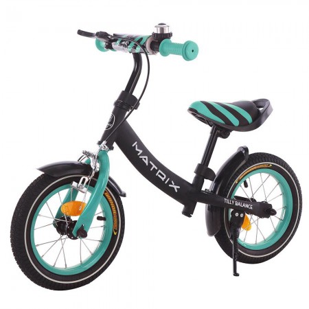 Беговел Tilly Balance Matrix T-21259 Колеса 12" Лазурный
