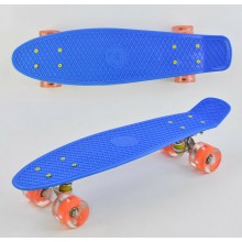 Пенні борд Best Board 0880 дошка 55 см Rолёса PU світяться Синій