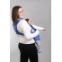 Рюкзак-кенгуру Baby Breeze 0308 с жесткой спинкой 3-18 месяцев Голубой