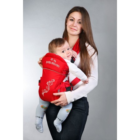 Рюкзак-кенгуру Baby Breeze 0311ортопедическая вставка для спинки Красный