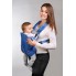 Рюкзак-кенгуру Baby Breeze 0308 с жесткой спинкой 3-18 месяцев Голубой